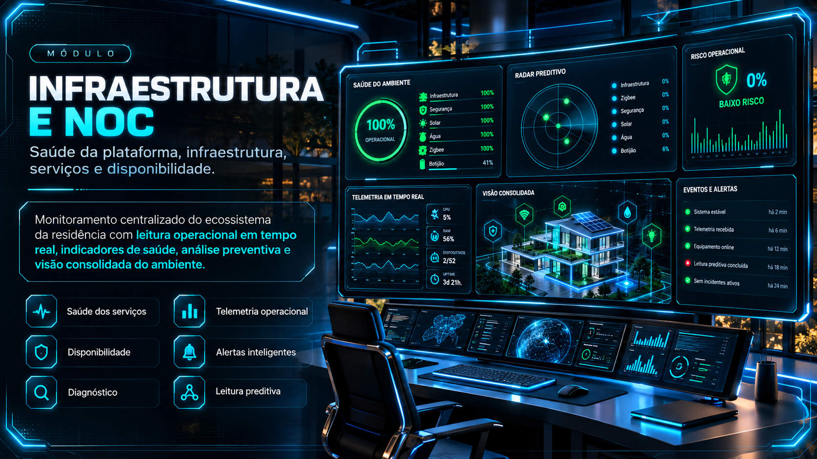 Infraestrutura e NOC